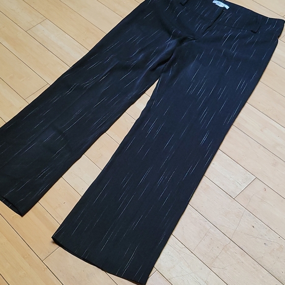 Le Belle womans Black dress slacks straight leg - Picture 1 of 6